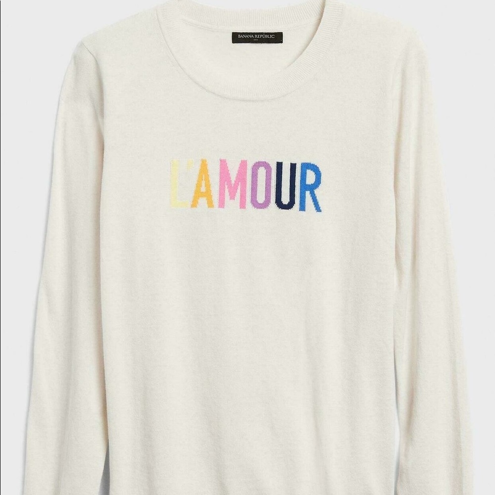 Banana Republic L’Amour Sweat Shirt
